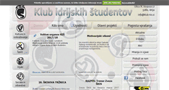 Desktop Screenshot of klub-kis.si