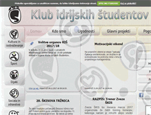 Tablet Screenshot of klub-kis.si